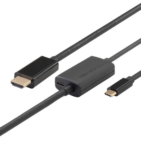USB Type-C to HDMI 変換ケーブル（PD対応・2m）