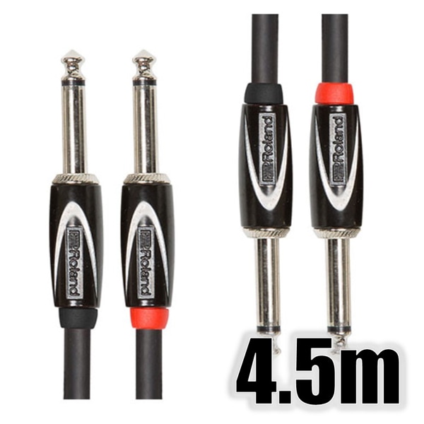 オーディオケーブル/4.5m/TSフォン×2-TSフォン×2