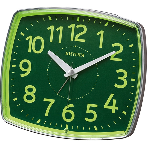 目覚まし時計 集光文字板 電子音アラーム 連続秒針 ライト付き フェイス31