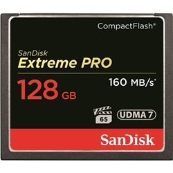 SanDisk エクストリーム プロ コンパクトフラッシュ 128GB