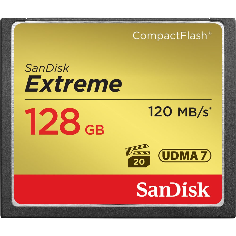 SanDisk エクストリーム コンパクトフラッシュ 128GB