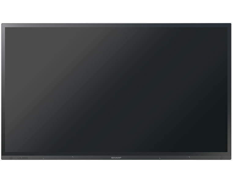 75V型タッチディスプレイ BIG PAD（プレミアムモデル/3840×2160/HDMI、DisplayPort/スピーカー有/ブラック/縦横水平設置可/500cd/24H連続稼働）/オンサイト保証