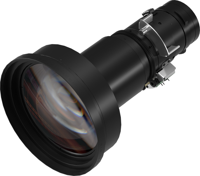 プロジェクターレンズ/短焦点/電動ズーム・フォーカス/スクリーンサイズ50～600型/ズーム比1.34