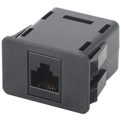 LAN用中継コネクタ CAT6