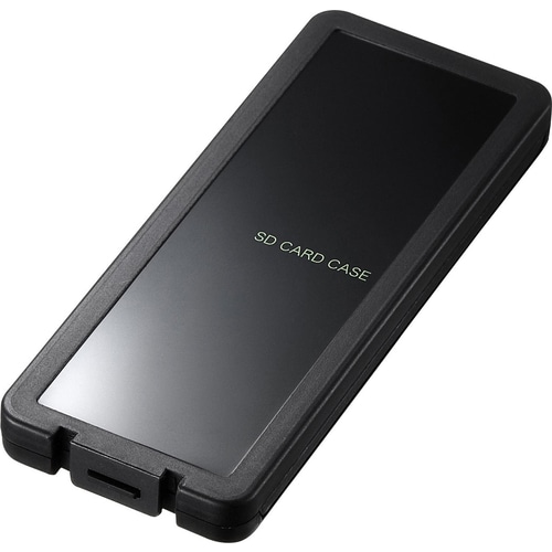 SDカードケース（6枚収納・ブラック）