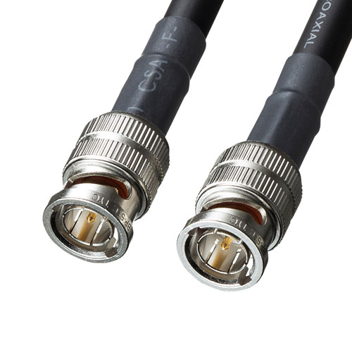 SDIケーブル（HD-SDI/3G-SDI対応）（ブラック・3m）