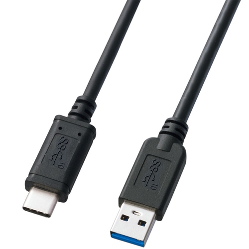 USB3.1 Gen2 Type C-Aケーブル（1m・ブラック）