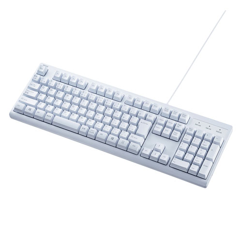 日本語109キーボード（ホワイト）