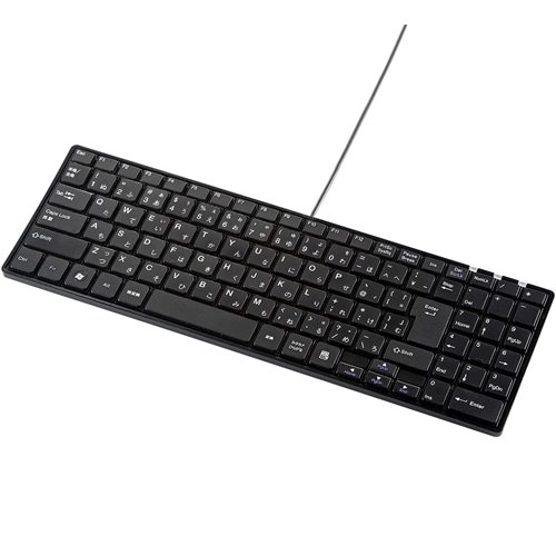 静音スリムキーボード（ブラック）