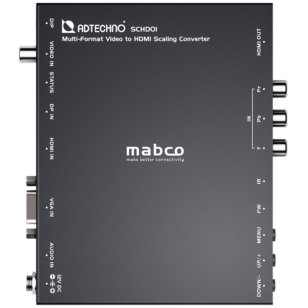 マルチフォーマット入力対応HDMIスケーリングコンバーター