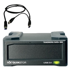 RDX QuikStor（バスパワーUSB3.0外付ドッキングステーション）