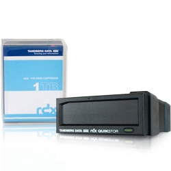 RDXエントリーパック（USB3.0ドライブ、1TBカートリッジ付）