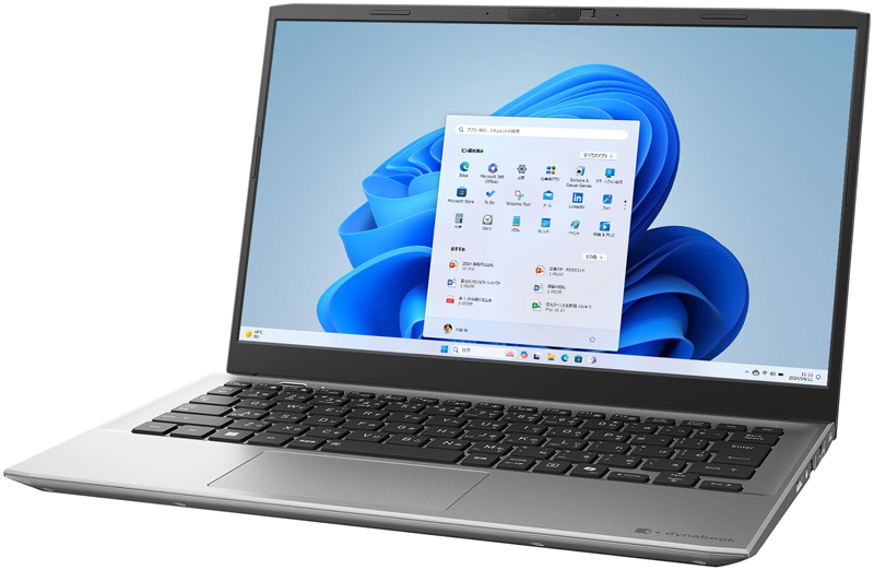 dynabook S6/Y （Core 5 120U/16GB/SSD・256GB/ODD無/Win11Home 24H2/365 Basic＋Office H&B 2024/13.3型/プレミアムシルバー）