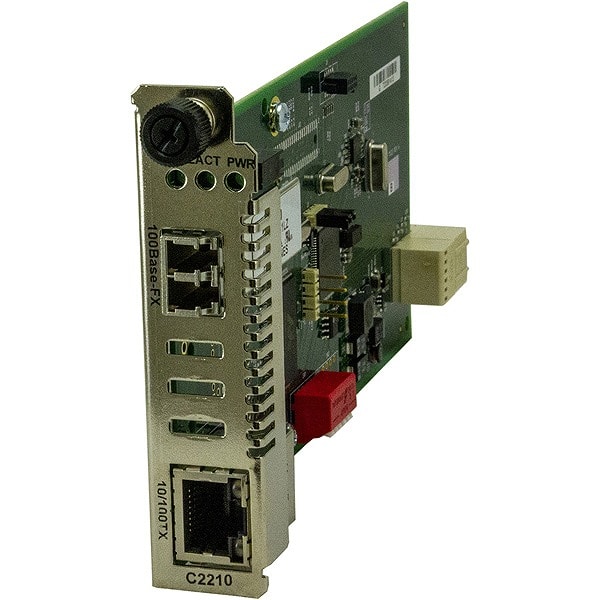 100Base-FX/10/100Base-TX(RJ-45)/LC/マルチモード/1300nm/2km