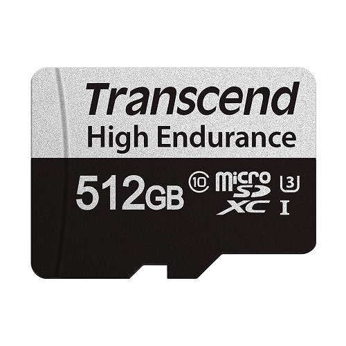 高耐久 microSDXC Class10 UHS-I U3 512GB (SDカード変換アダプタ付き)
