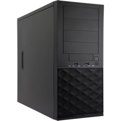 ATXミドルタワーPCケース/電源非搭載/ブラック