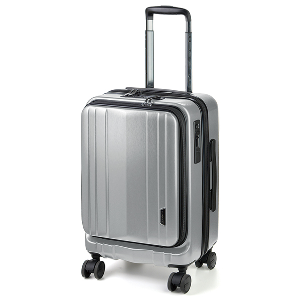 キャリーケース BAGGEX サイレス キャリーケース縦型 シルバー