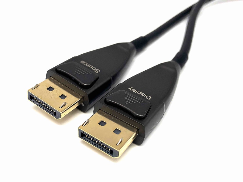 DisplayPort ver1.4モニタ延長光ハイブリットケーブル DPA08シリーズ 80m