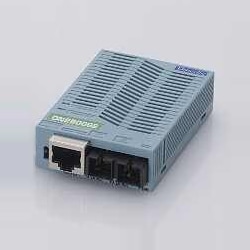 （日本製）メディアコンバータ ⇒100M専用、SMF2心、2m～65km伝送
