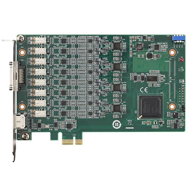 8ch、24-Bit、216 kS/s Dynamic Signal Acquisition PCI-Express Card