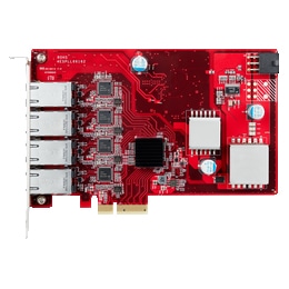 Innodisk 産業用PCIe(×4) - 絶縁PoE/PoE+×4変換アダプタ 6ピンPCIe-ATX電源入力コネクタタイプ 広温対応モデル