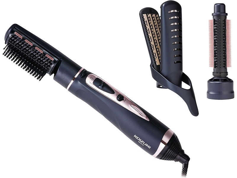 マイナスイオンカーリングドライヤー（ネイビー）