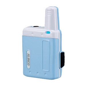 超小型 特定小電力トランシーバー ラペルトーク アクアブルー