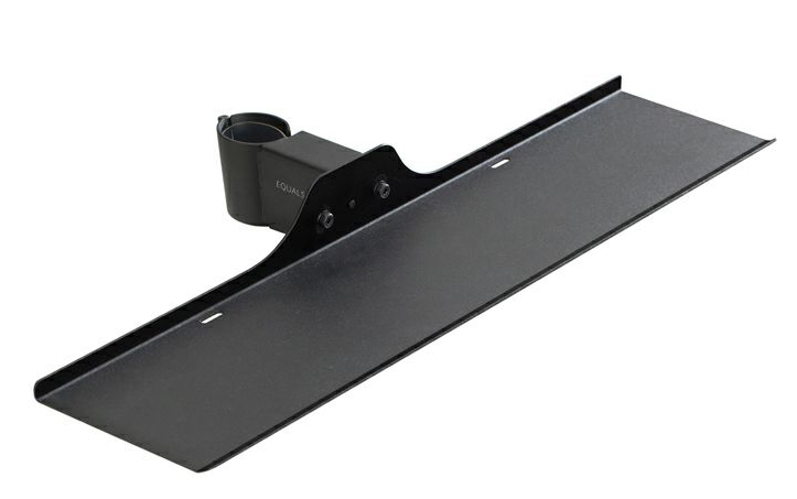 WALL テレビスタンド A2 ロータイプ対応 サウンドバー棚板 Sサイズ サテンブラック