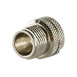 M12（メス）コネクタ用メタルキャップ