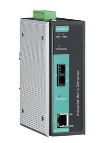 PoE 10/100BaseT（X）⇒100BaseFXメディアコンバータ、シングルSC