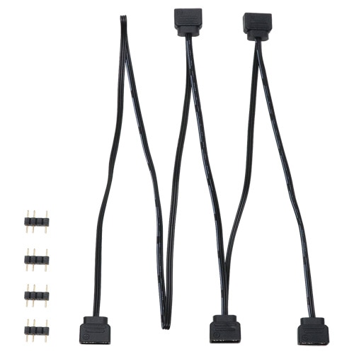 アドレサブルLED用4分岐ケーブル 76cm