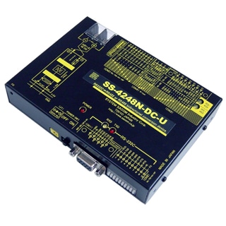 RS232C⇔RS422485変換器（DC10-32V仕様）【1台2役 両側複数コネクタ搭載であらゆる作業環境に対応】Dsub9P/端子台10P⇔Dsub15P/端子台8P/RJ45