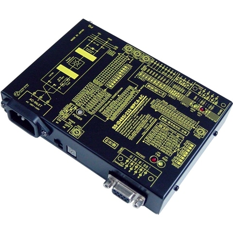 RS232C⇔ID機能付き2線式RS485変換器（AC90-240V）【絶縁】（-20℃～70℃）Dsub9P（オス/インチ）RJ45/端子台9P⇔Dsub9P（メス/インチ）