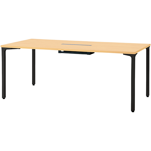 ロンナ 会議テーブル NN-1809PARH WM/BK