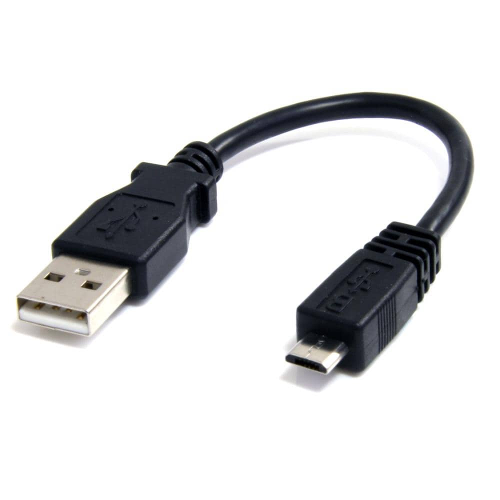 15cm micro USB2.0変換ケーブルアダプタ　USB A オスーUSB micro-B オス　High Speed USB2.0対応　保証期間： 永久保証