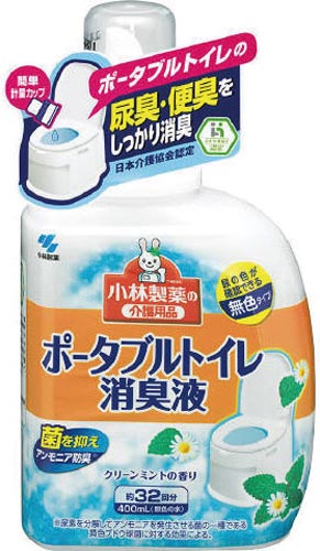 ポータブルトイレ消臭液　４００ｍｌ