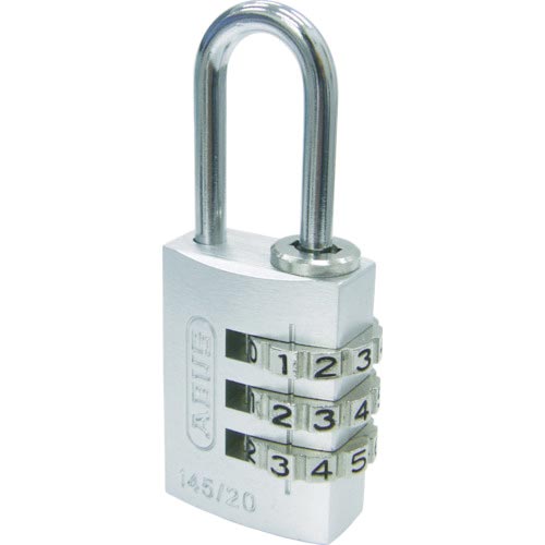 ＡＢＵＳ　ナンバー可変式南京錠　１４５－２０　シル