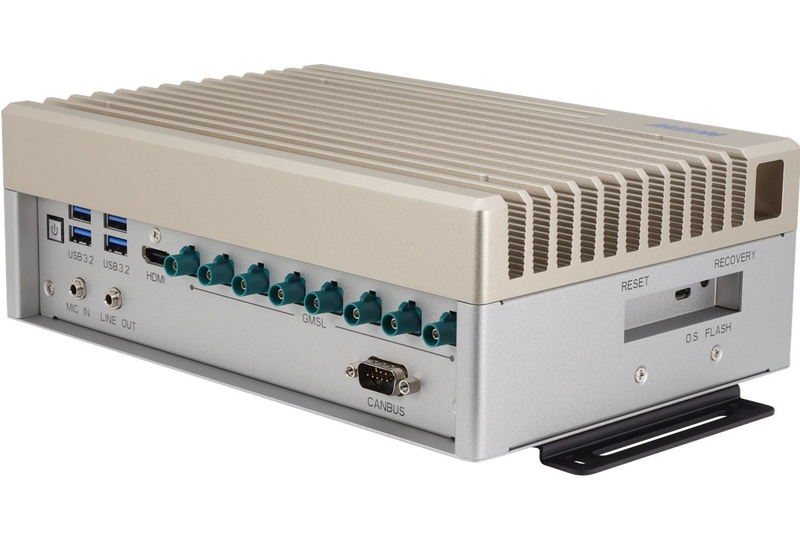 NVIDIA Jetson Orin NX 8GB搭載 産業用AIエッジPC WIFI搭載モデル Jetpack6.0.0プリインストール済 DC9~48V(端子台タイプ) GMSL2×8ポート LAN×5ポート