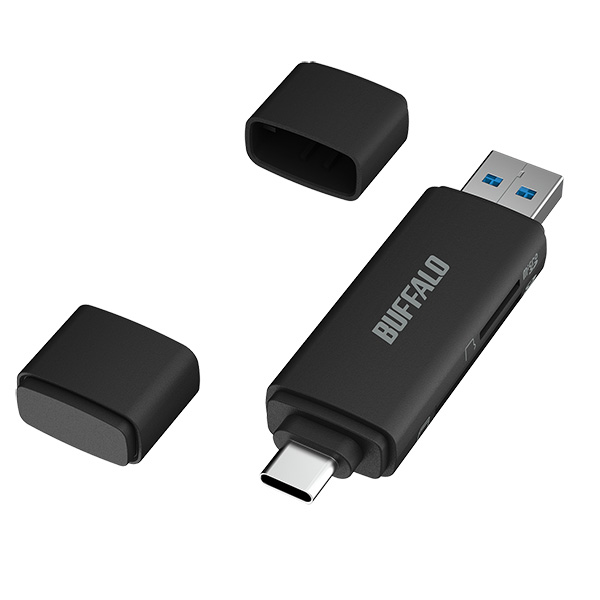 Type-C/Type-A接続 USB3.2 Type-Cカードリーダー