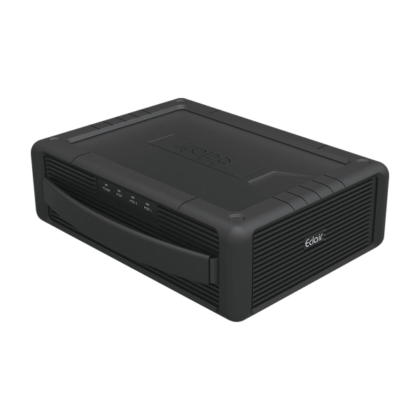 ECLAIRPRO Mobileシリーズ EM352B31 USB3.1（Gen2）対応 ハードウェアRAID対応 可搬型ハンドル付きDAS 総容量4TB（2TB×2ドライブ）