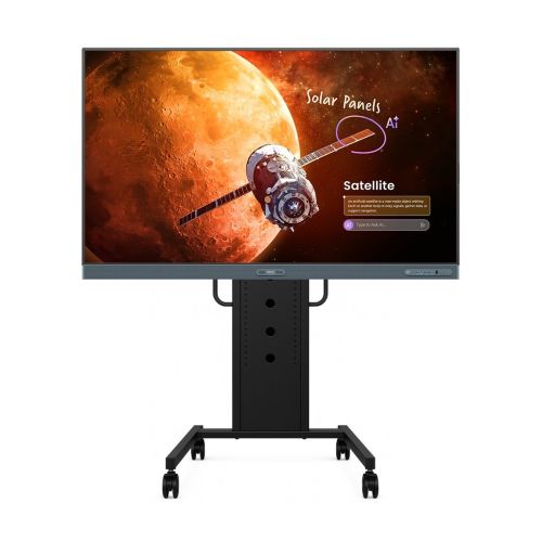 インタラクティブフラットパネル RP8605 スタンダードパッケージ (86インチ・86インチ専用スタンド付き/256GB/Google EDLA認証の電子黒板/Android 15/NFC/ペントレイ)