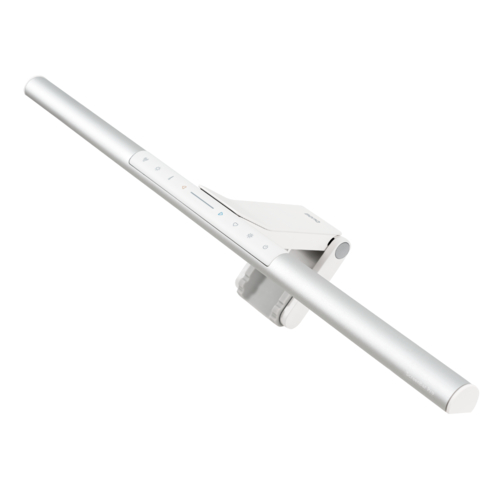 ScreenBar Pro モニターライト(シルバー)/明るさ・色温度調整/省スペース/湾曲モニター対応/広範囲照明/自動点灯・消灯機能/アイケア/映り込み軽減/USB Type-C