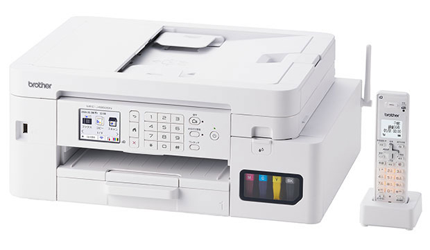 A4大容量インクジェット複合機（FAX/電話/子機1台/コピー/プリント/スキャン/Wi-Fi/簡単設定）