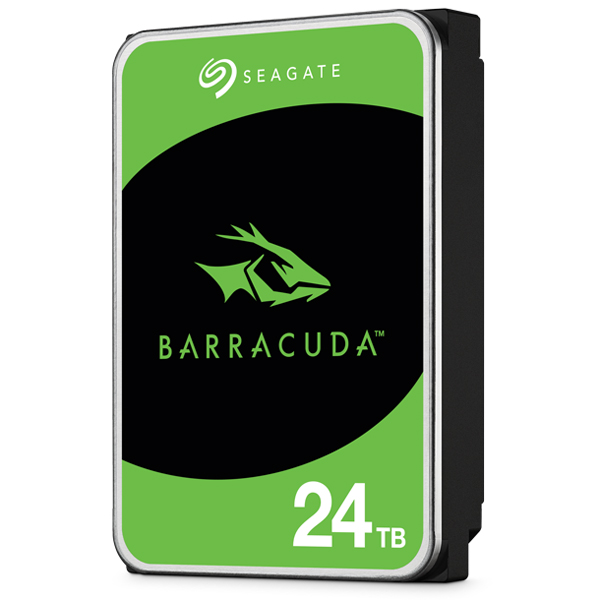 Seagate BarraCuda 3.5 24TB 内蔵HDD メーカー2年保証 SATA 6.0Gb/s 512MB 7200rpm ST24000DM001 CMR