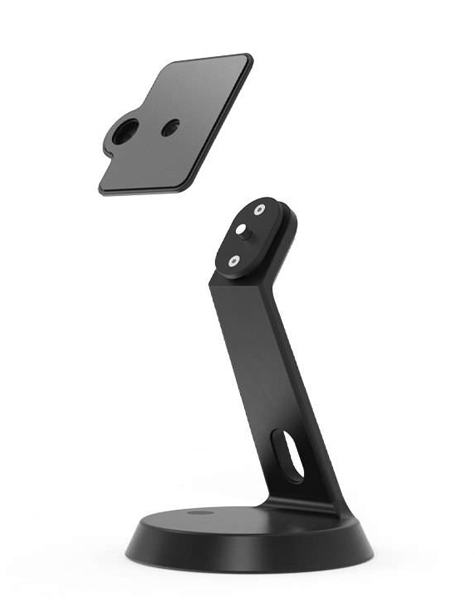 汎用タブレット机上スタンド - GlideTab（黒）