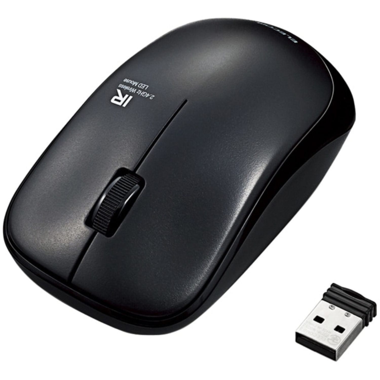 IRマウス/ENELOシリーズ/無線/3ボタン/省電力/ブラック