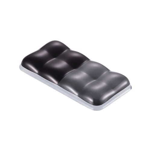 リストレスト/ゲル/ショート/ツートンカラー/ブラック/グレー