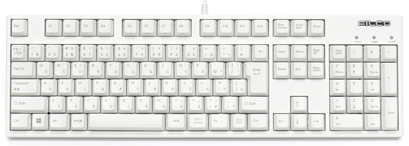 Majestouch 3 HAKUA 静音赤軸 日本語