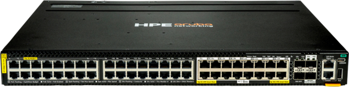 HPE Aruba Networking CX 6300M 16 Smart Rate 5G 32G Class8 PoE 2SFP28 2SFP56 Switch