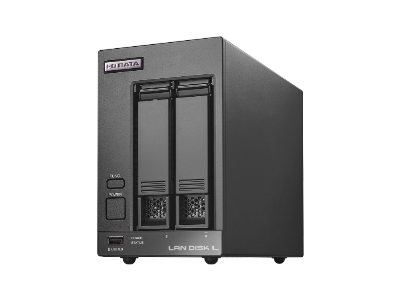 法人向け2ドライブNAS（ネットワークHDD） 5年保証 4TB